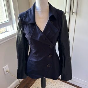 Bailey 44 mixed media blazer